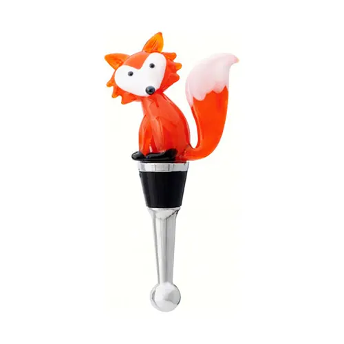 Bottle Stopper – Orange Fox