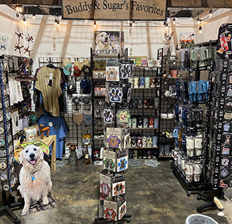 Buddy and Sugar Favorites Boutique Booth A18